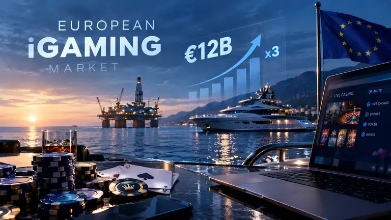 Europe's offshore iGaming market tripled to €12B in 6 years